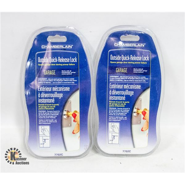 SEALED 2 CHAMBERLAIN QUICK-RELEASE