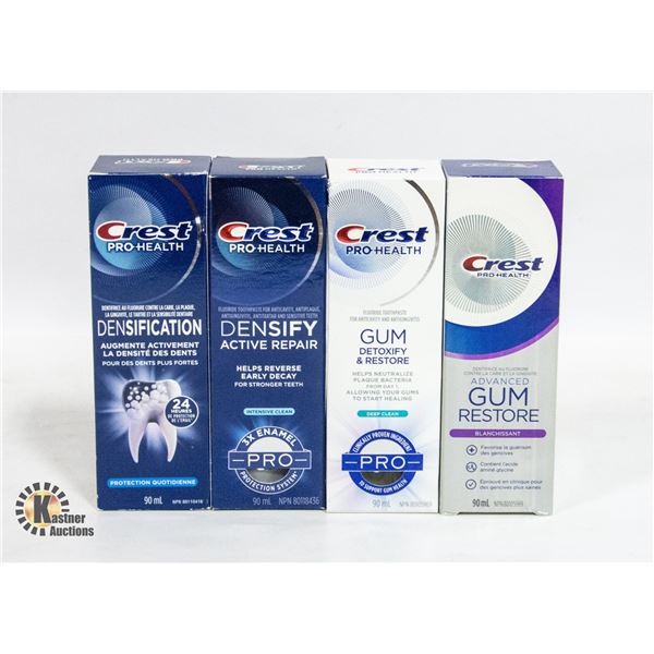 NEW 4 CREST PRO-HEALTH TOOTHPASTE
