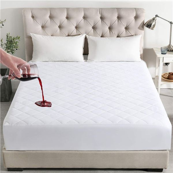 NEW EMPORIAH WATERPROOF QUILTED MATTRESS PROTECTOR