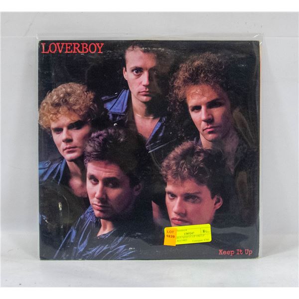 LOVERBOY KEEP IT UP 1983 LP VINYL RECORD