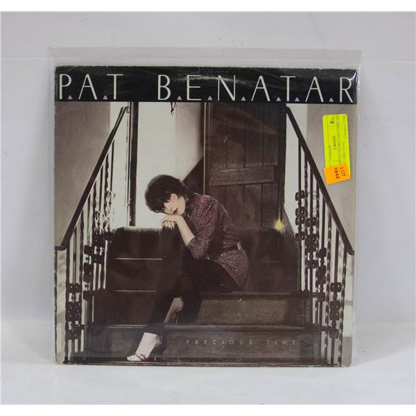 PAT BENATAR PRECIOUS TIME 1981 LP RECORD VINYL