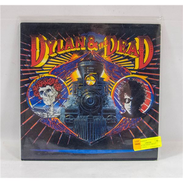 DYLAN & THE DEAD 1989 LP RECORD VINYL