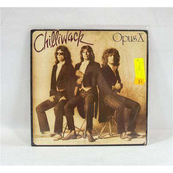 CHILLIWACK OPUS X 1984 LP RECORD VINYL