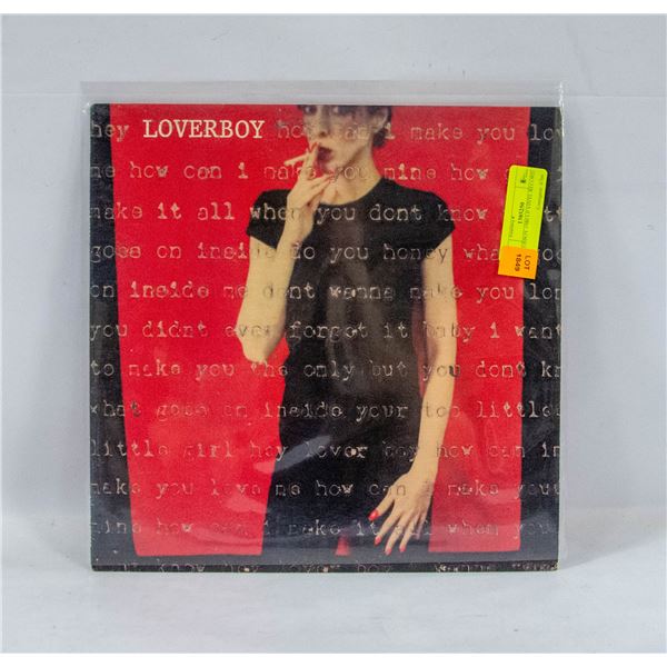 LOVERBOY 1980 LP VINYL RECORD