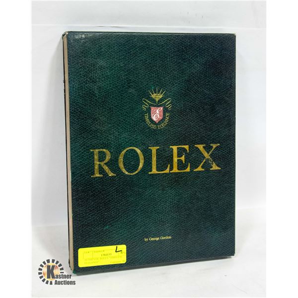 AUTHENTIC ROLEX "TIMELESS ELEGANCE" BOOK
