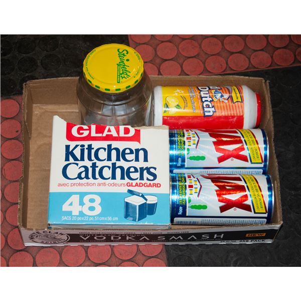 VINTAGE COLLECTABLE CLEANING PRODUCTS