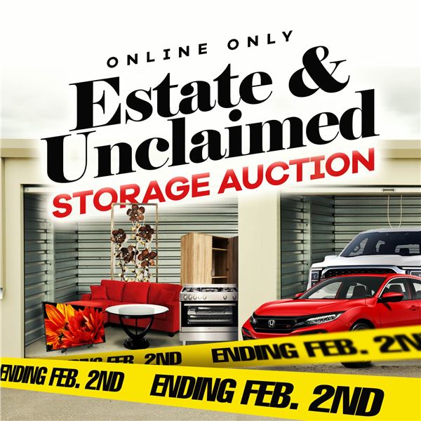 ALL ITEMS MUST BE REMOVED BY SATURDAY 4PM