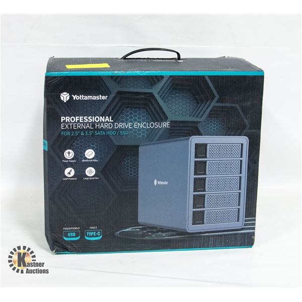 YOTTAMASTER EXTERNAL HARD DRIVE ENCLOSURE
