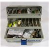 Image 1 : TACKLE BOX WITH VARIOUS SCREWS, NUTS & BOLTS