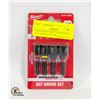 Image 1 : MILWAUKEE IMPACT MAGNETIC NUT DRIVER SET 4PC