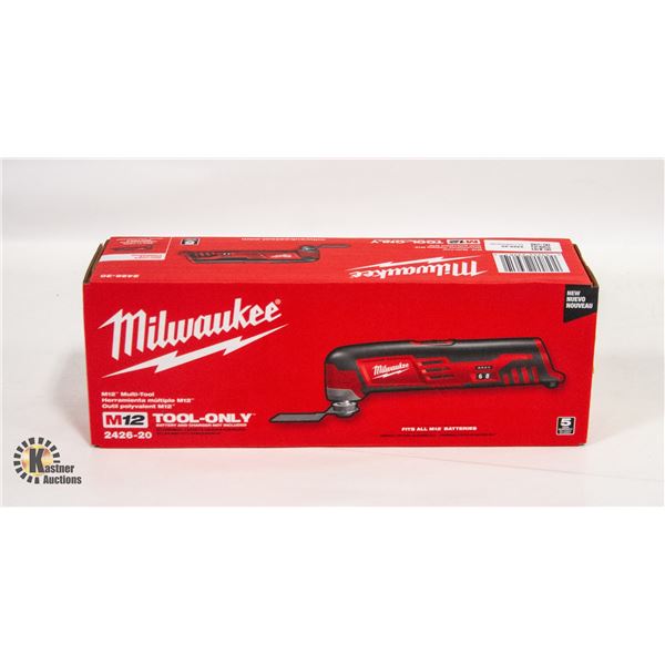 NEW MILWAUKEE M12 CORDLESS MULTI-TOOL TOOL ONLY