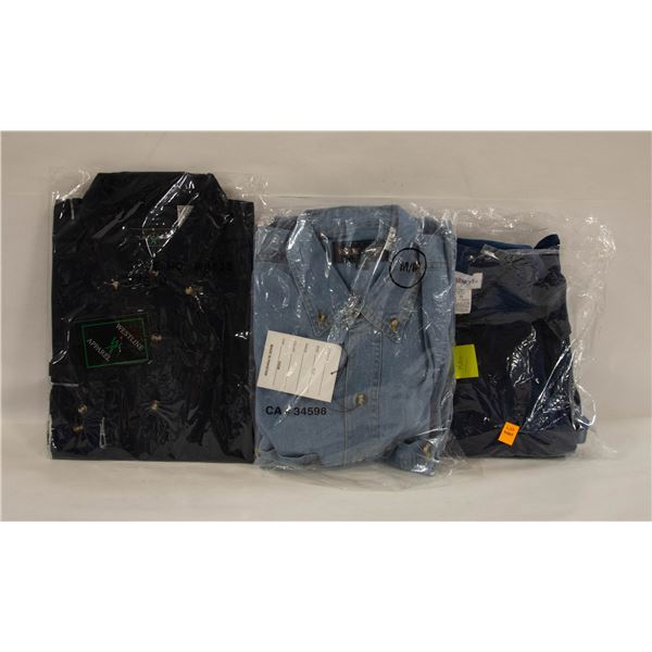 LOT OF NEW 3 ASSORTED SZ SHIRTS
