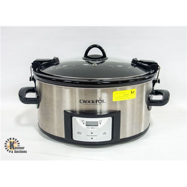 CROCK-POT 6 QUART PROGRAMMABLE SLOW