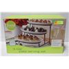 Image 1 : FOOD NETWORK 3 TIER PLATE SERVER IN BOX