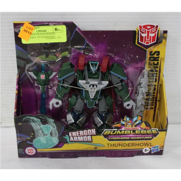 BRAND NEW TRANSFORMERS BUMBLEBEE THUNDERHOWL