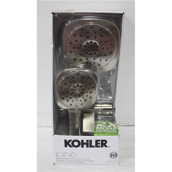 KOHLER ADJUSTE 3 IN 1 MULTIFUNCTION SHOWER