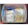 Image 1 : BIN OF ORGANZA BAGS DIFF SIZES