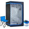 Image 1 : NEW ZONEMEL PORTABLE STEAM SAUNA FOR HOME