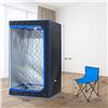 Image 4 : NEW ZONEMEL PORTABLE STEAM SAUNA FOR HOME