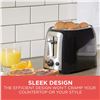 Image 1 : NEW BLACK + DECKER 2-SLICE TOASTER