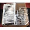 Image 1 : WIRE RACK ORGANIZERS- BOX LOT