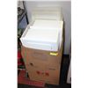 Image 1 : PLASTIC STORAGE- LARGE BOX LOT ASST.