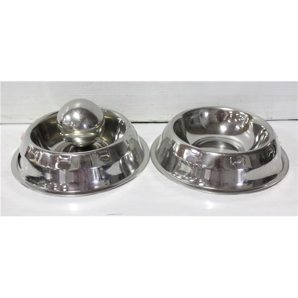 OMEGA PAW 2 STAINLESS STEEL BALLS TO SLOW DOG
