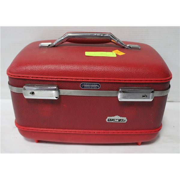 VINTAGE 50S AMERICAN TOURISTER TIARA TRAIN