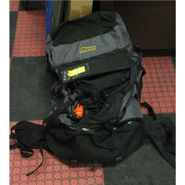 SERRATUS BRAND HIKING PACK- MADE IN CANADA