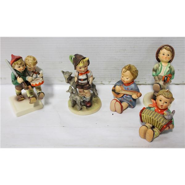 BUNDLE OF COLLECTIBLE HUMMELS INCLUDING: JOYFUL,