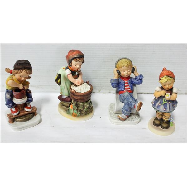 BUNDLE OF COLLECTIBLE HUMMELS INCLUDING:1978 GIRL