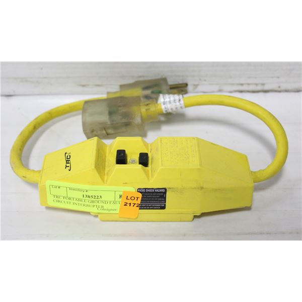 TRC PORTABLE GROUND FAULT CIRCUIT INTERRUPTER