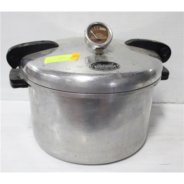 NATIONAL #5 CAST ALUMINIUM PRESSURE COOKER
