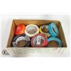 Image 1 : BOX WITH 7 NEW ROLLS OF TAPE INCL. NEW IPG