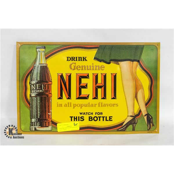 VINTAGE METAL ADVERTISEMENT WALL HANG