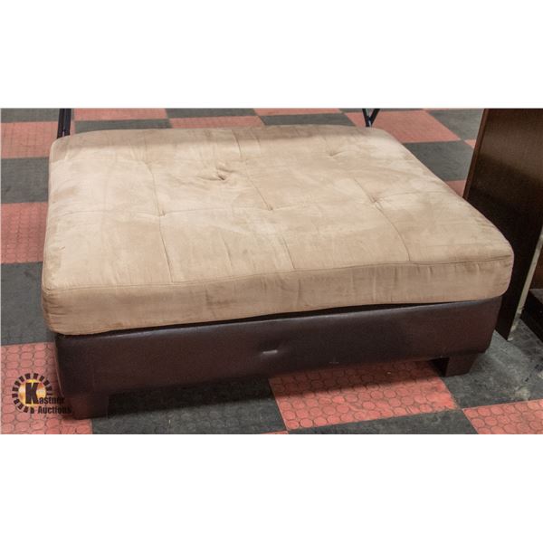 LARGE 38 X 46 OTTOMAN