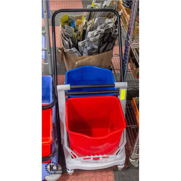NEW DOUBLE BUCKET TROLLEY