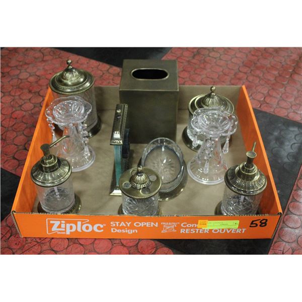 BATH VANITY SET 10 PIECES