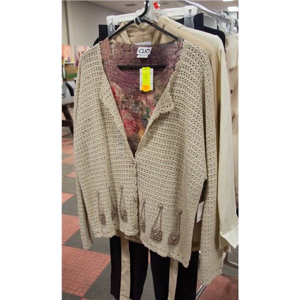 LADYS CLOTHES JONES NY PLUM PURPLE