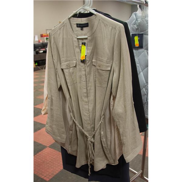 LADY CLOTHES KASPERGREY DRESS SIZE 4,