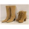 Image 1 : LADY BOOTS NINE WEST TALL SUEDE SZ 7.5