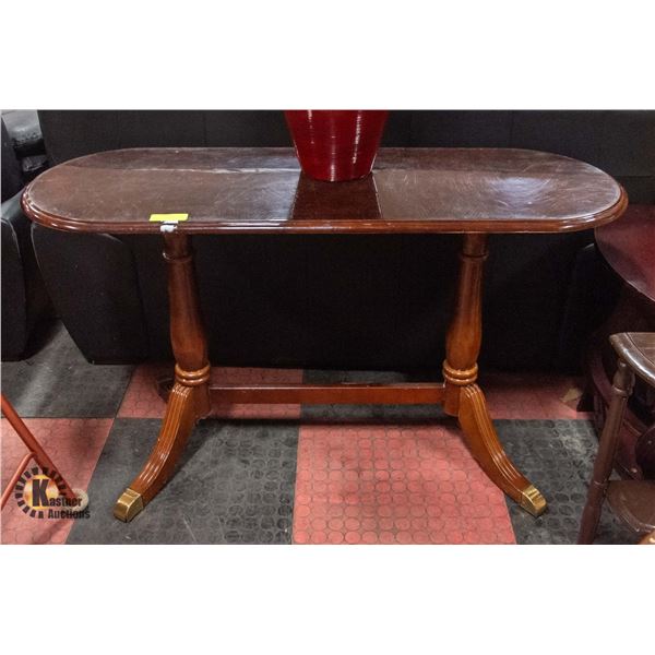 WOODEN HALLWAY TABLE H-28.5 INCHES