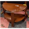 Image 1 : SOLID WOOD HALF MOON HALLWAY TABLE