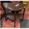 Image 1 : SOLID WOOD HALF MOON HALLWAY TABLE