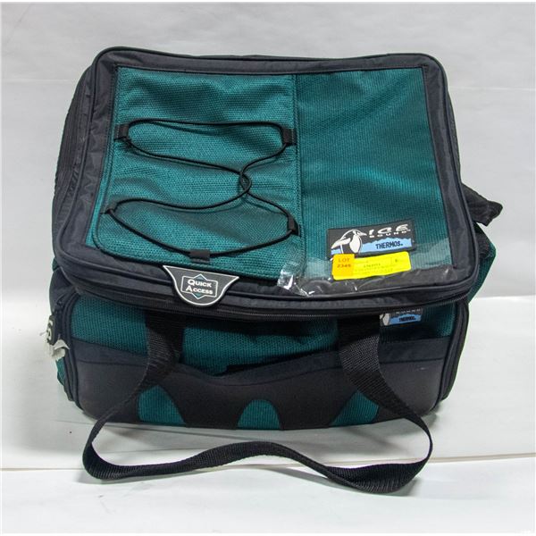 THERMOS BRAND ICE BOUND WHEELED CANVAS COOLER
