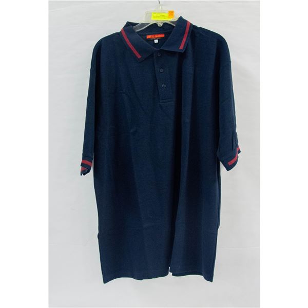 NEW ALBERTA SPORTSWEAR XL DRK BLUE BUTTON SHIRT