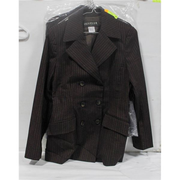 3 NEW OLIVER S/7 BROWN CHEF COAT