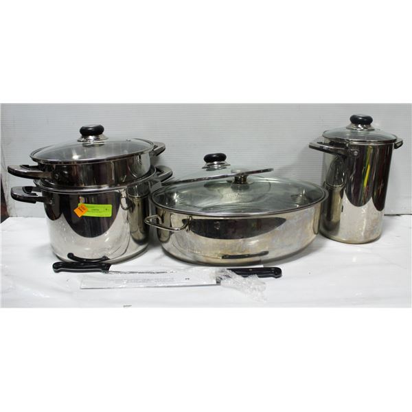 ONEIDA POT AND LID SET