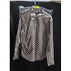 Image 1 : 2 NEW EXPRESS S 7/8 STRIPED BUTTON UP