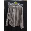2 NEW EXPRESS S 7/8 STRIPED BUTTON UP